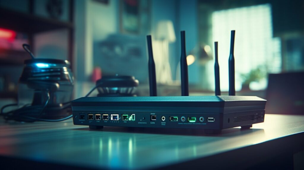 Modem and router duo