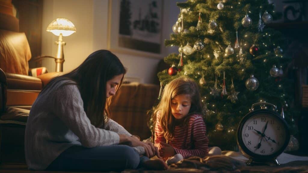 helping children understand late presents from Santa