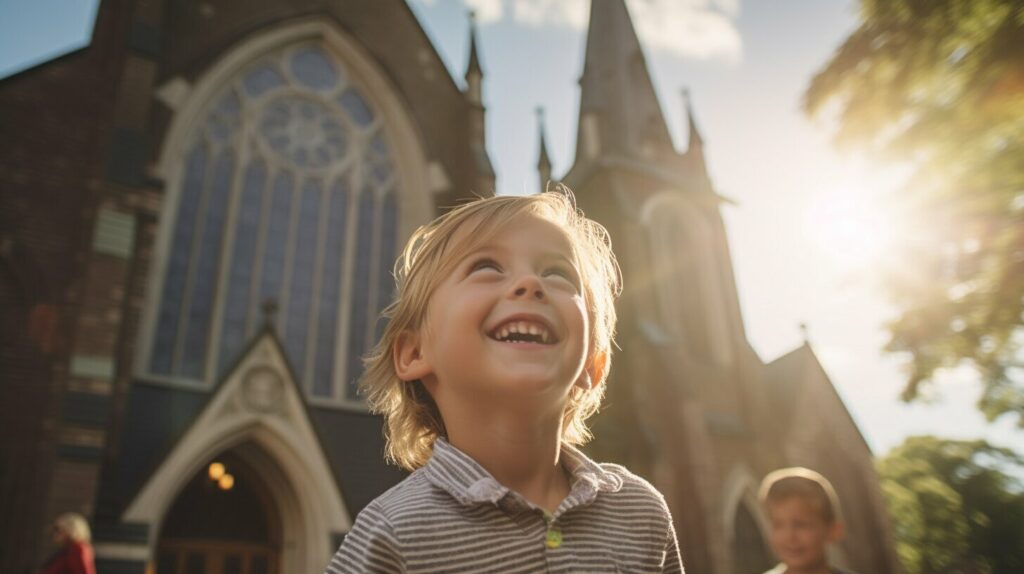 how to explain church to a child