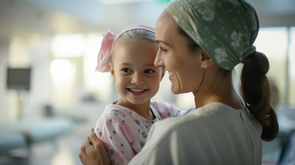 supporting a child through cancer treatment