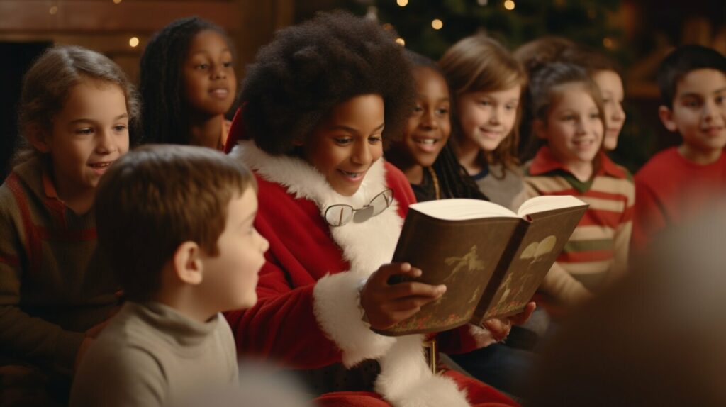 teaching kids about santa claus