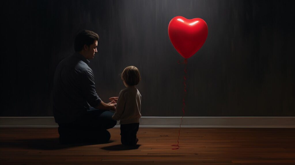 how to explain love to a toddler